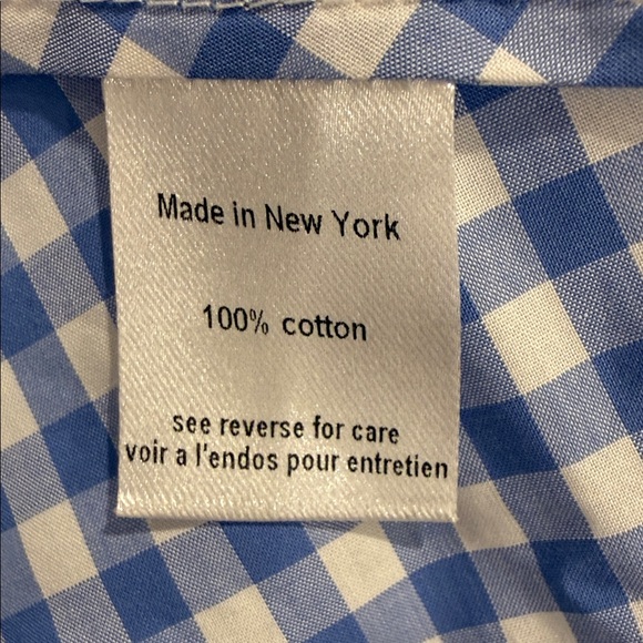 Caroline Constas Gingham Corset Off-Shoulder Top S Bergdorf Goodman Never Worn - Picture 12 of 12